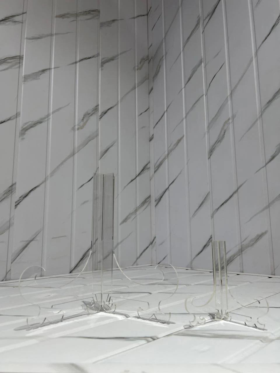 Transparent Acrylic Stand for Resin Art - 4 inch and 8 inch