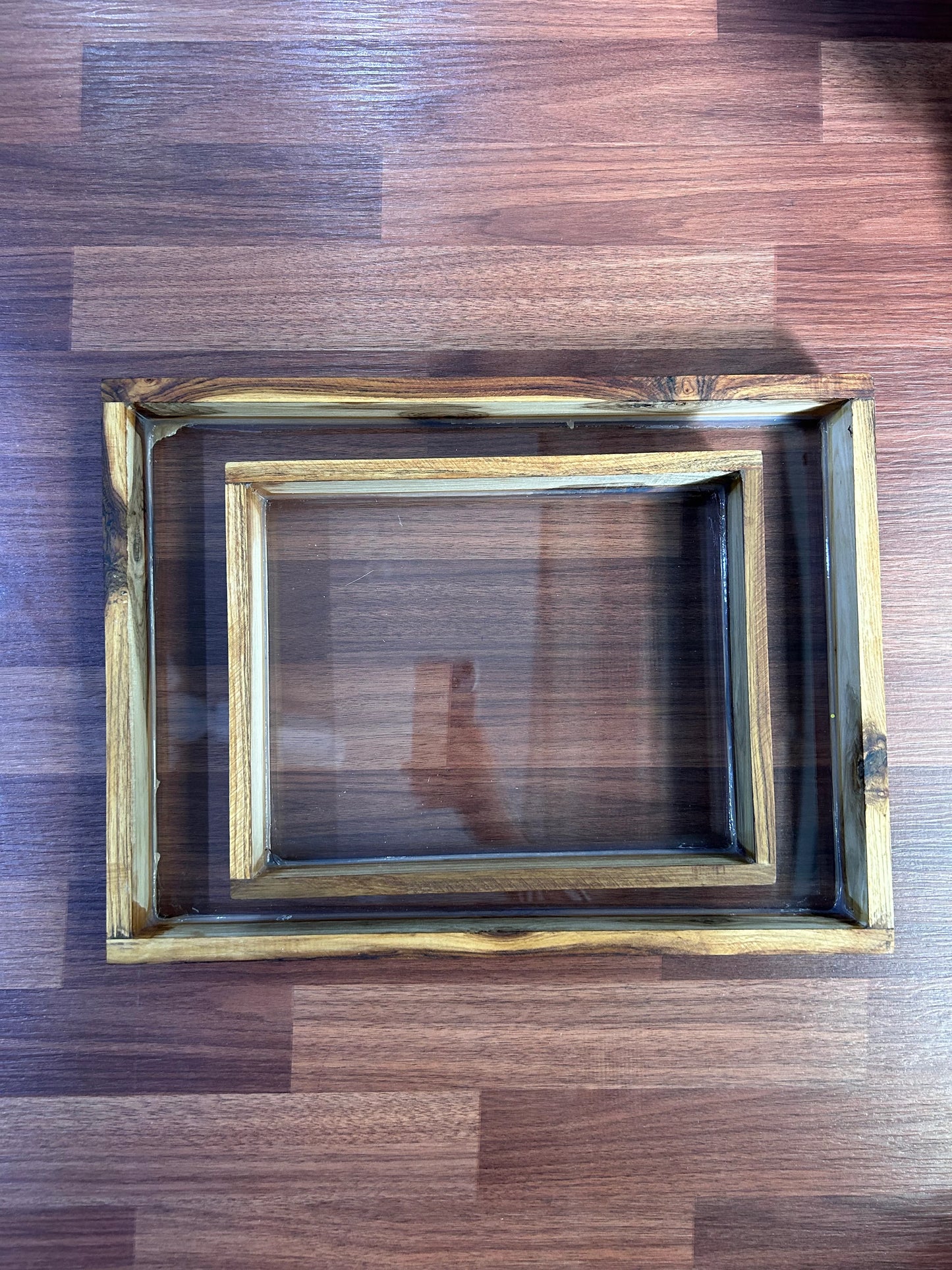 Teakwood Floating Frames for Resin Art and Craft - Various Sizes Available