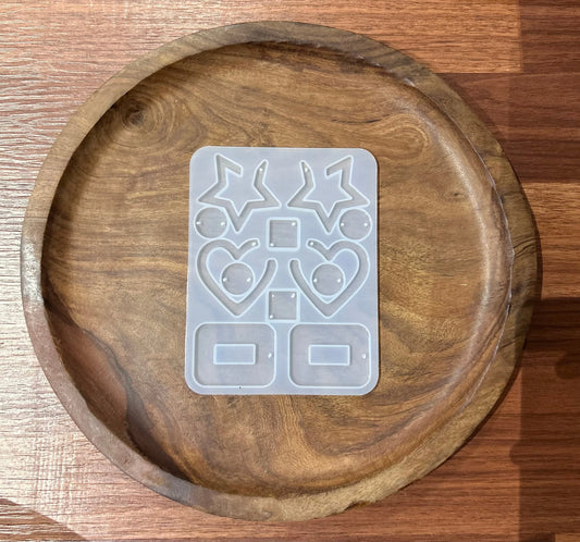 10-in-1 Jewelry Silicone Mould for Resin Crafting