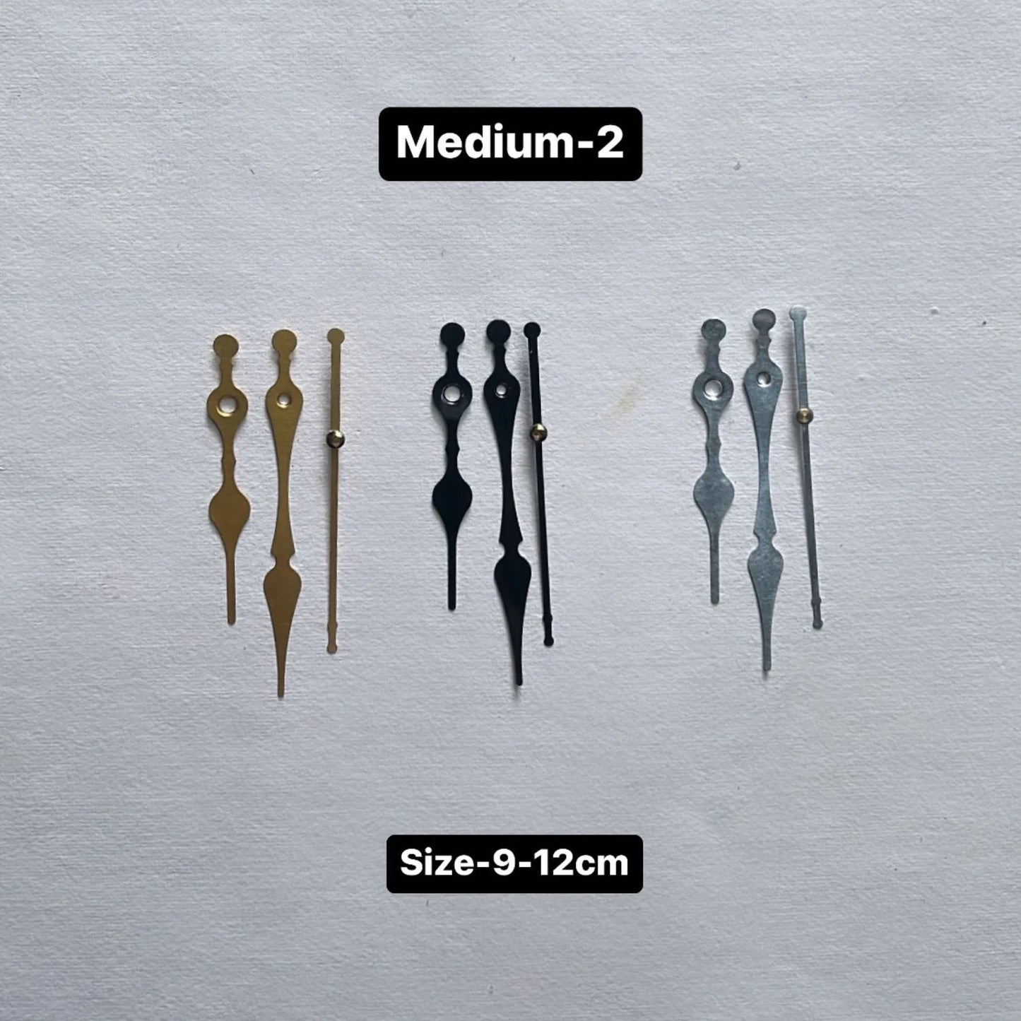 Clock Accessories for Resin Art and Craft Projects - Medium Needles