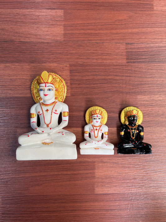 Marble Bhagwan Design Sculptures for Resin Art and Crafts