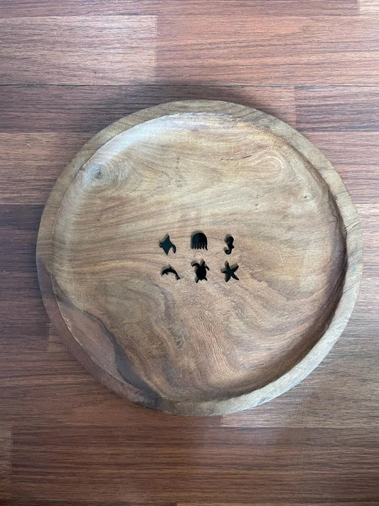 Small Water Creatures Resin Embeds for Art and Craft - Set of 5