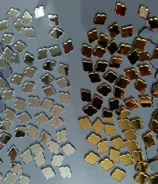 Acrylic Craft Mirror - JHAROKA WINDOW Shape - 10MM - 238 Pieces