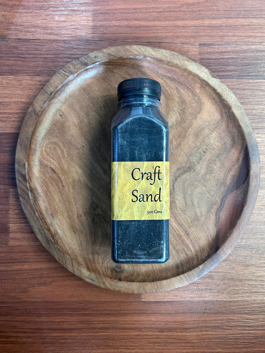Black Sand for Ocean Artwork - 500g Pack