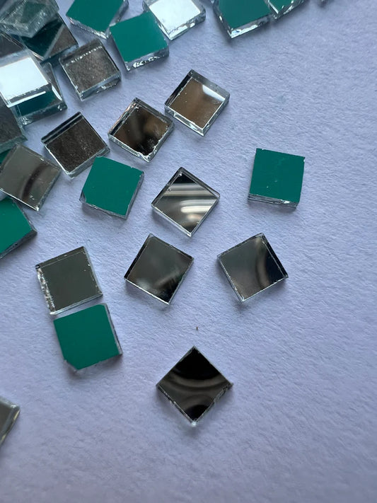 SILVER SQUARE SHAPE MIRROR - 4MM