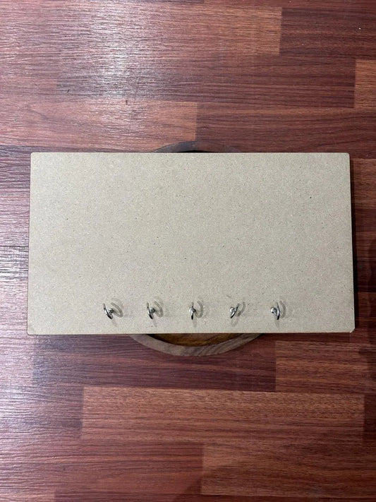 Key Holder MDF for Resin Art and Craft - 14x8 Inch - 8mm Thickness