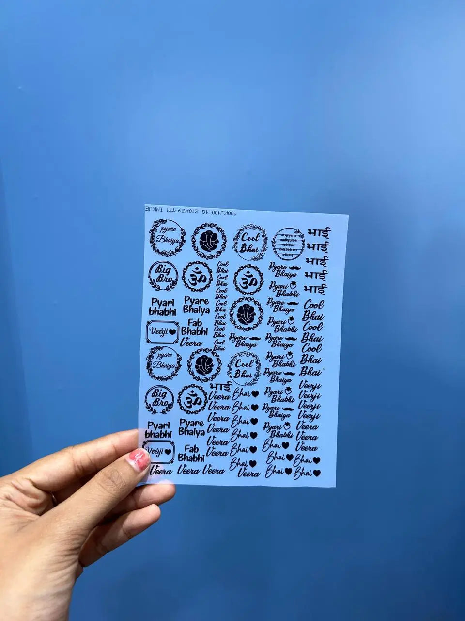 A6 Resin Art Insert Sheet for Crafting and Mixed Media Projects