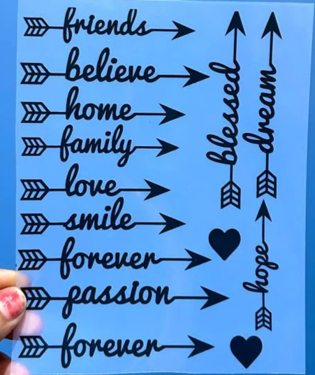 Transparent Plastic Insert Sheet for Resin Art - A6 Size