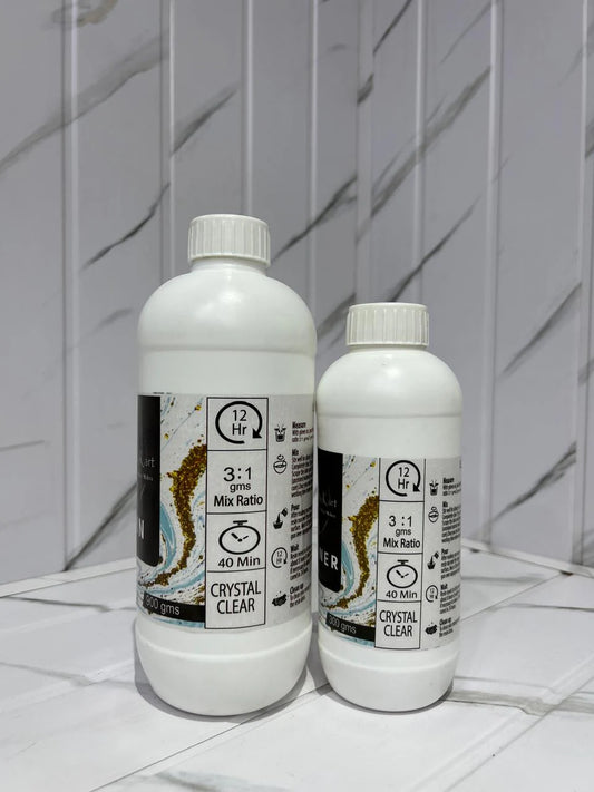 2:1 Resin & Hardener for Art and Craft Projects