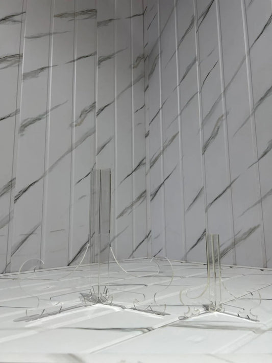 Transparent Acrylic Stand for Resin Art - 4 inch and 8 inch