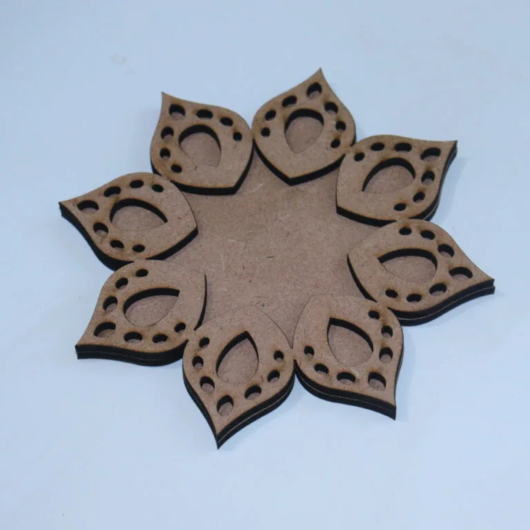 T-Light Holder - Handcrafted MDF Candle Holder