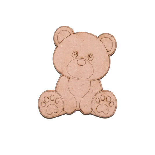 Fridge Magnet Set - Pack of 12 Bear Design Magnets (3-inch, 4mm Thickness)