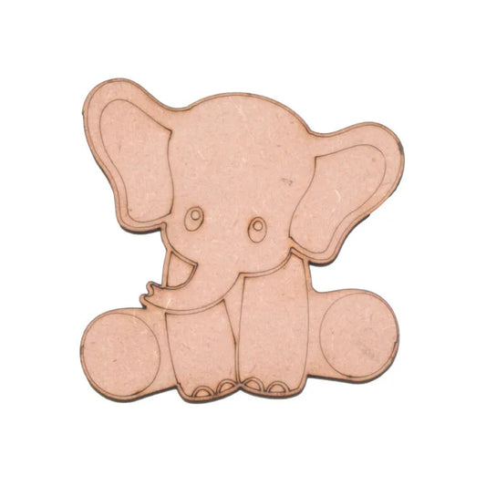 Charming Elephant Design Fridge Magnets - Pack of 12
