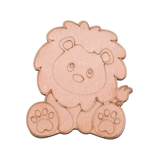 Distinctive Fridge Magnet Set - Pack of 12 Lions - 3-inch, 4mm Thickness