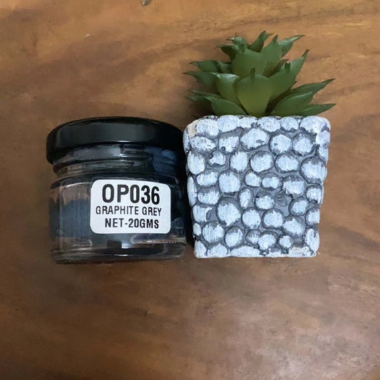 Graphite Grey Opaque Pigment for Resin Art - 20gms