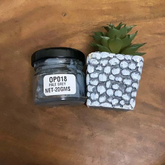 Opaque Pale Grey Pigment for Resin Art - 20gms
