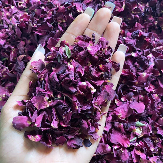 Dry Rose Petals for Resin Art and Craft Projects - Available in 20gms & 50gms